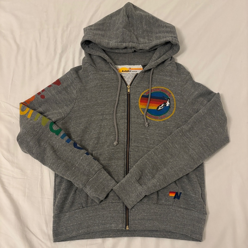 Aviator Nation Full Zip Hoodie